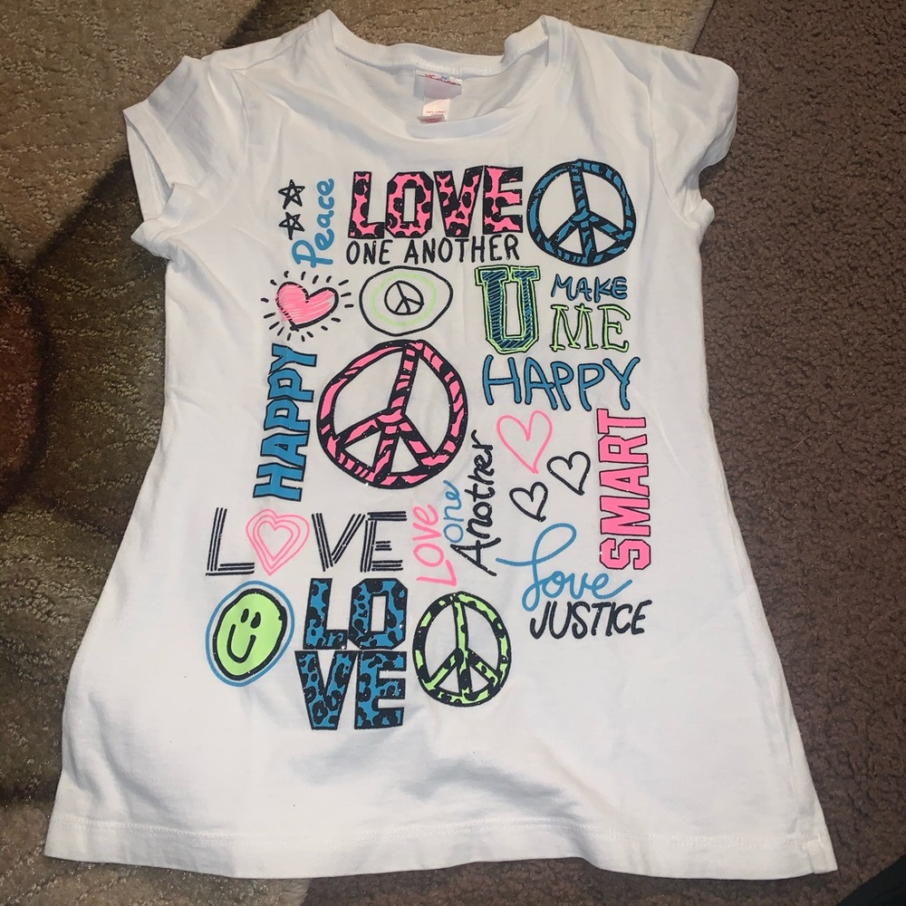 Justice kids shirt size 10